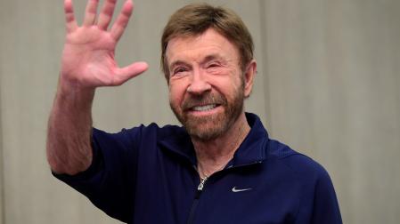 Fotografía de archivo del 26 de noviembre del 2018 del actor estadounidense Chuck Norris