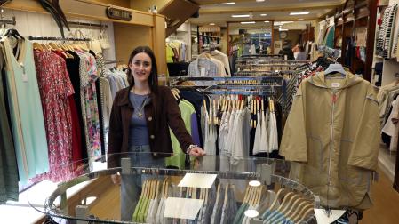 Maite Sola Alzueta, cuarta generación de Sola Moda en Sangüesa