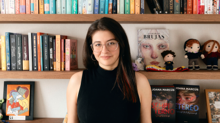 La autora superventas Joana Marcús (Mallorca, 2000), con más de un millón de libros vendidos en el mundo, publica su última novela 'Los ecos de Jude'