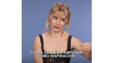 Clara Galle durante la entrevista con Esquire