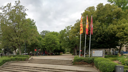 Imagen general del paseo de la Constitución, lugar donde ocurrieron los hechos