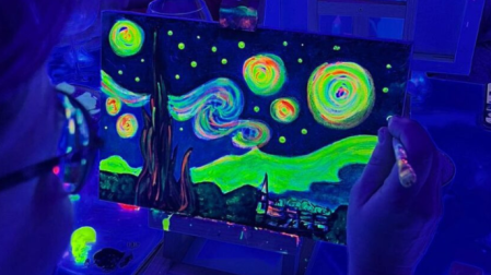 Actividad en la que podrás recrear la famosa obra de Van Gogh en versión táctil y tridimensional utilizando Okto Sensory Art