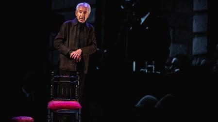 José Sacristán, en una escena de 'El hijo de la cómica'
