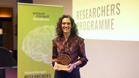 Maite Solas Zubiaurre, investigadora en la facultad de Farmacia de la Universidad de Navarra, recibe la beca Pasqual Maragall para investigaciones sobre Alzheimer