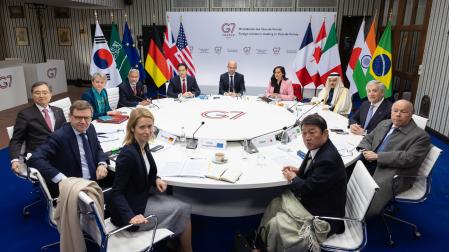 Así lo ha anunciado el ministro de exteriores alemán en la reunión de titulares de Asuntos Exteriores del G7 en Francia