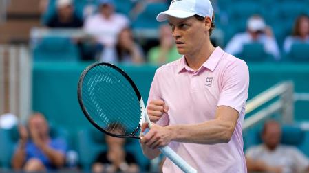 Sinner, en el Masters 1000 de Miami