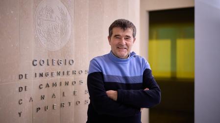 Pedro Busto González, decano en Navarra del Colegio de Ingenieros de Caminos