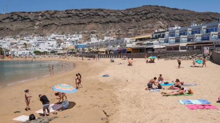Playa de Mogán en Gran Canaria