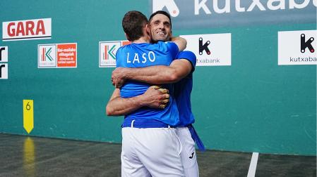 Vídeo de la celebración de los seguidores de Laso y Albisu tras proclamarse campeones del Parejas