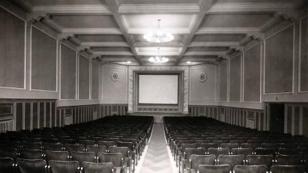 El interior del cine Amaya de la Rochapea