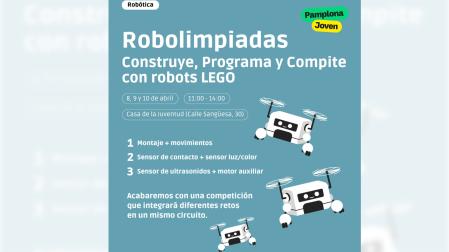 Cartel de la cita en la Casa de la Juventud de Pamplona