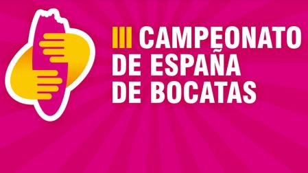Imagen promocional del III Campeonato de España de Bocatas