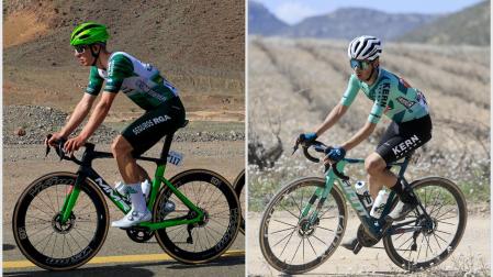 Iker Villar y Unai Ramos, en carrera.