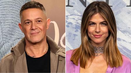 Alejandro Sanz y Stephanie Cayo