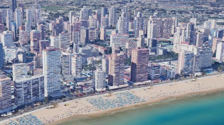 Costa de Benidorm, con una amplia oferta hotelera
