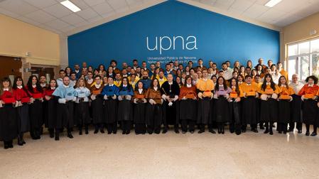 Nuevos doctores y doctoras de la UPNA que trabajan en el SNS-O