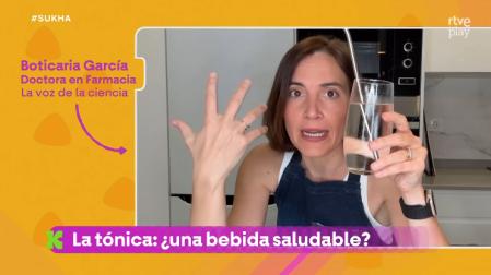 Boticaria García, durante su vídeo sobre la tónica