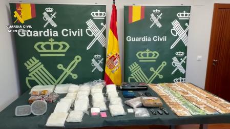 La Guardia civil bloquea una ruta de tráfico de drogas desde País Vasco hacia Navarra