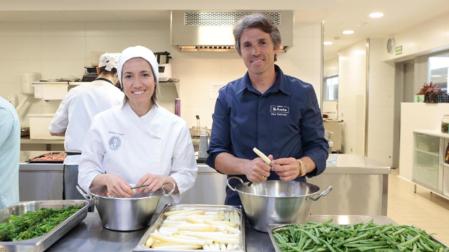 Xandra Luque y Nino Redruello, cocinando a cuatro manos en el Día Mundial de la Salud