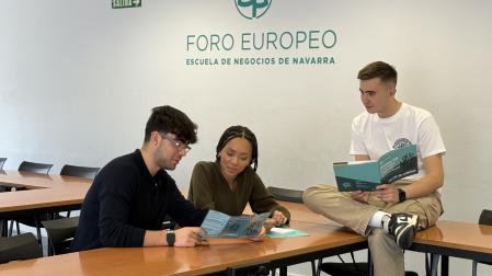 Los alumnos de Foro Europeo participan en el día a día de este centro académico.