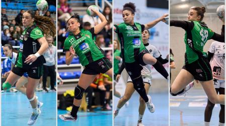 Isi Fernández-Agustí, Luzia Zamora, Mariana Costa y Laida Urbitarte