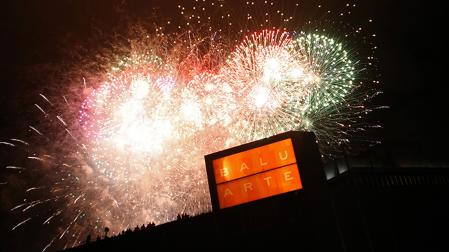 En los próximos Sanfermines Baluarte volverá a abrir su terraza para ver los fuegos artificiales