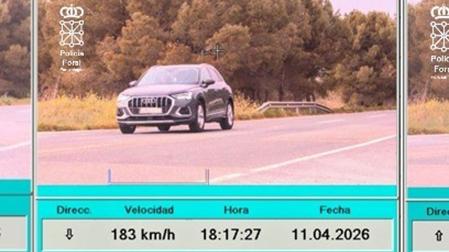 Destacan 3 conductores detectados por el “radar” duplicando la velocidad permitida