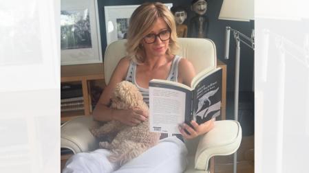 Susanna Griso y su perro Obi