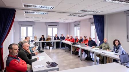 Primera junta de seguridad convocada en Lerín para los preparativos del eclipse total del 12 de agosto.