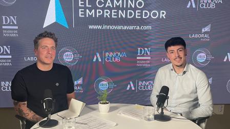 José Ramón Larráyoz, CEO de Grupo Crealia, y Jerónimo Peláez Álvarez