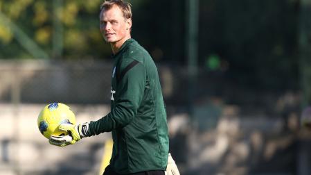 Alex Manninger durante su etapa en la Juventus
