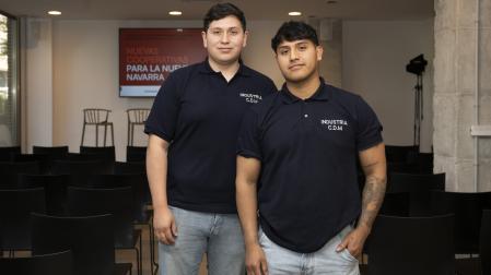 Saúl Coba e Iván Yunga