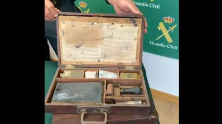 Estuche Dactiloscópico de la Guardia Civil