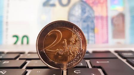 Moneda de 2 euros de uso circulante