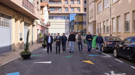 Imagen de la visita a las obras