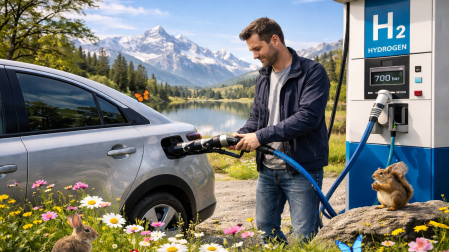 Los motores de combustión tradicionales pueden quemar hidrógeno con algunas modificaciones técnica