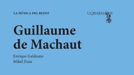 Cubierta del libro de Guillaume de Machaut