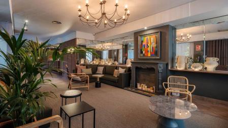 Imagen del interior del hotel de Madrid que antes era propiedad del grupo Luze