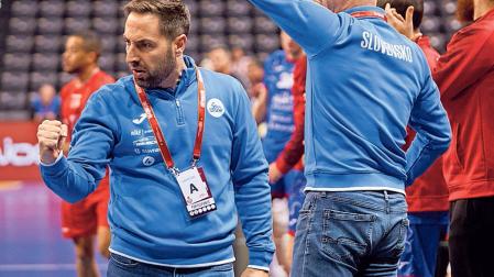 Fernando Gurich, en el banquillo de Eslovaquia en el pasado TIE