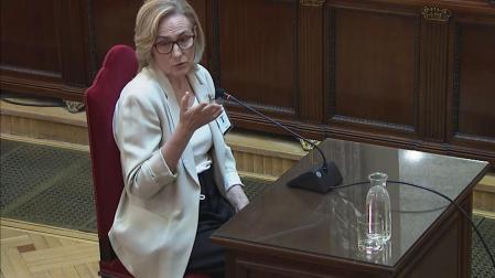 La secretaria del exministro José Luis Ábalos, Ana María Aranda Jaraices declara en el juicio al exministro José Luis Ábalos este martes en Tribunal Supremo en Madrid