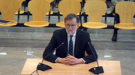 El expresidente del Gobierno Mariano Rajoy declara en el caso Kitchen