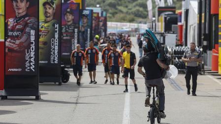 Preparativos previos al Gran Premio de España de Motociclismo de 2026 que tendrá lugar el fin de semana en el Circuito de Jerez - Ángel Nieto