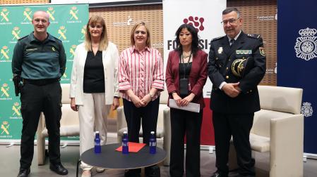 Inauguración de las I Jornadas de Metodología Policial y Psicología Jurídica en la Detección e Investigación de la Trata y la Explotación Sexual