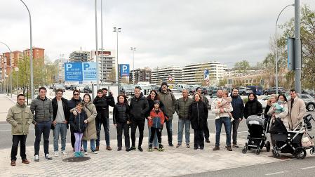 Vecinos afectados exponen sus argumentos contra el plan urbanístico de Pamplona