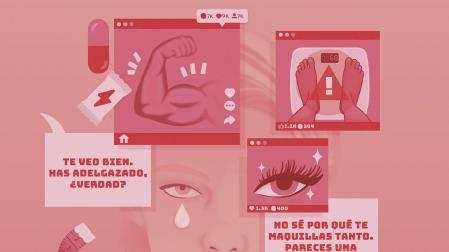 Cartel de la IV Jornada Skolagun 'Analizando la presión estética, del modelo corporal deseado (por el sistema) a la violencia (auto)ejercida'