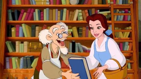 Fotograma de 'La bella y la bestia', película de Walt Disney de 1991.