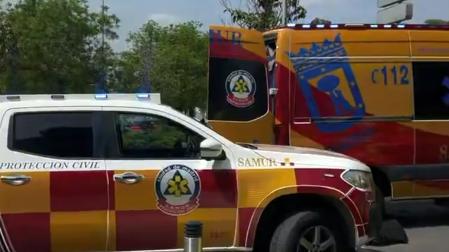 Efectivos de emergencias, en el lugar del suceso