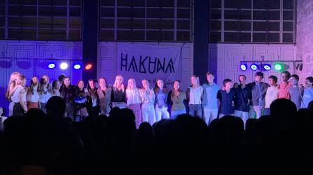 Imagen del concierto de Hakuna en Pamplona