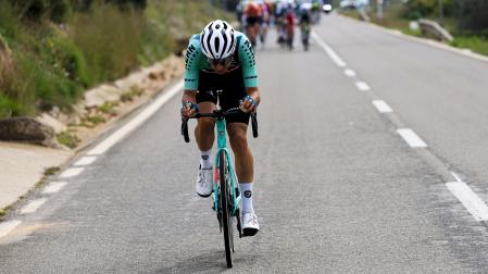 Diego Uriarte, en una escapada durante esta temporada.