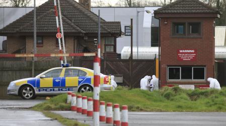 Imagen de archivo de un coche de policía norirlandés